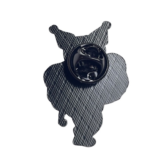 Kuromi Dressed Up as Bodybuilder Enamel Pin Halloween Cute Kawaii Sanrio Brooch - Picture 2 of 7
